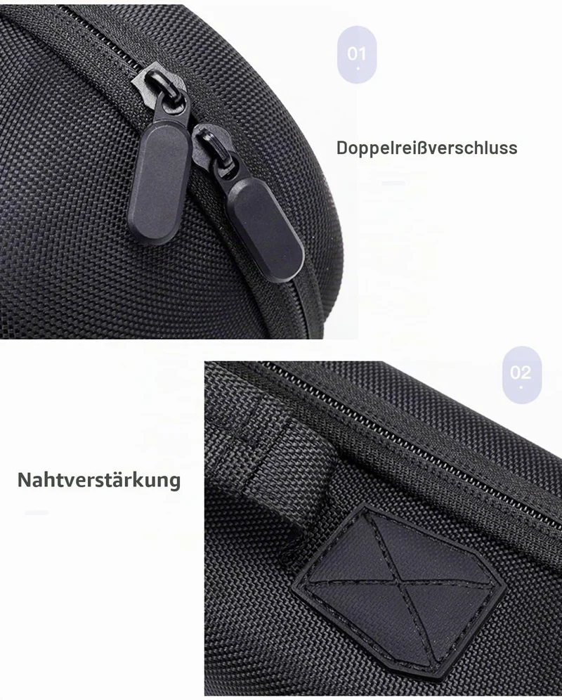 BUBM-Reisetasche für Airstrait-Glätteisen/Corrale Styler-Glätteisen, Airstrait HT01 Zubehör, Hartsch