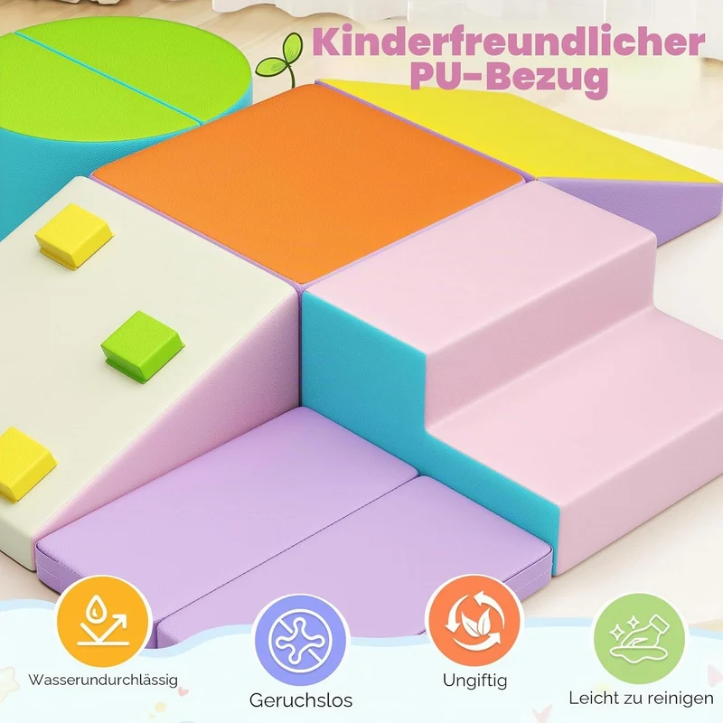 Schaumbausteine für Kinder, mehrere grosse Riesenschaumbausteine, Bildungsspielzeug für Kinder, Ba