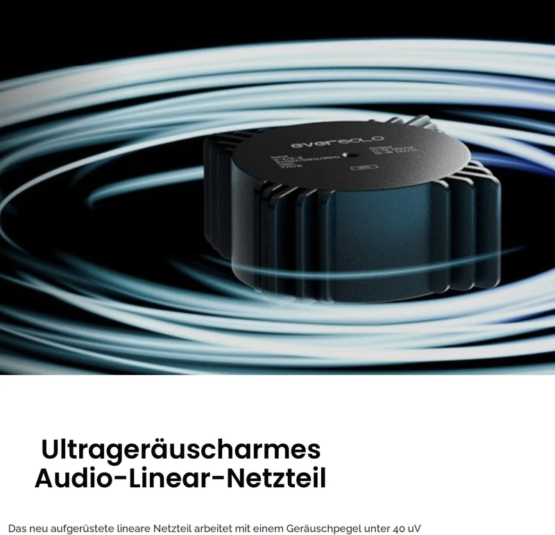 Eversolo DMP-A6 Gen 2 HiFi-Musik-Streamer, Wireles Audio-Player, digitaler Musik-Streamer, DAC, Musi