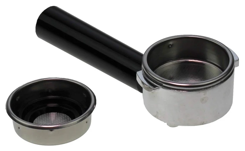 Moka Aroma 1377 Filterhalter für 2 Tassen mit Adapter für Kaffeepads