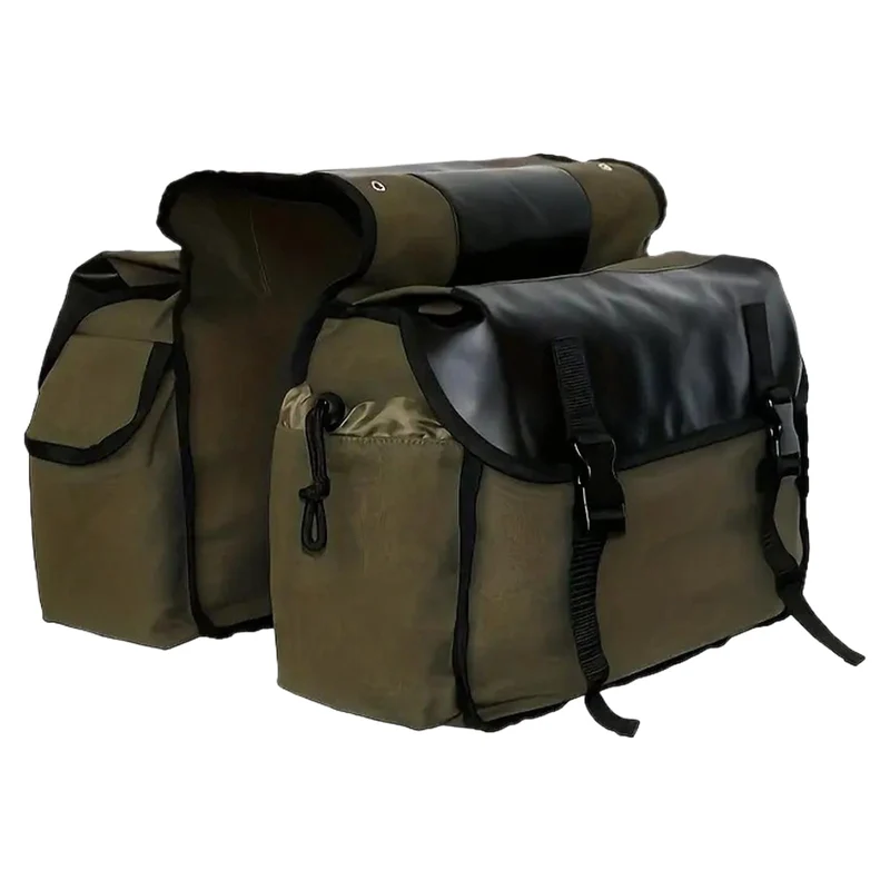 Generisch Bike Tasche,wasserdichte Tasche Aus Canvas - Werkzeugtasche für Fahrrad - für Motorrad Rol