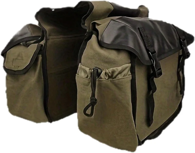 Generisch Bike Tasche,wasserdichte Tasche Aus Canvas - Werkzeugtasche für Fahrrad - für Motorrad Rol
