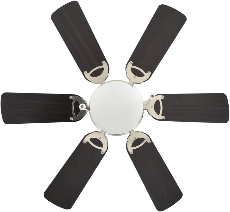 ACAGALA Deckenventilator mit Beleuchtung und Fernbedienung, Ø 82cm Ventilator Lampe Decke mit 5 Flüg