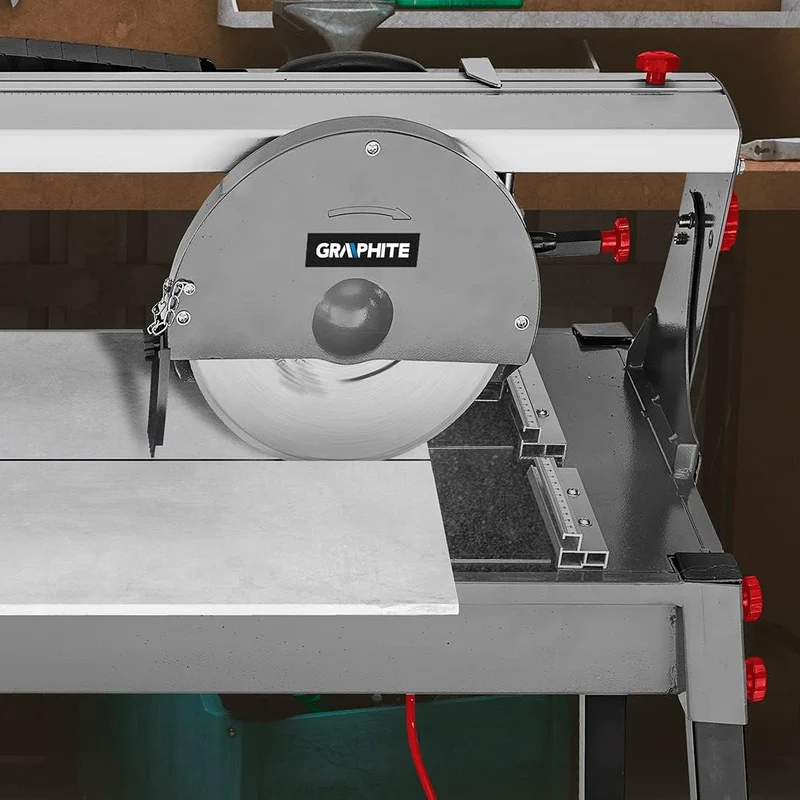 GRAPHITE Fliesenschneidemaschine Fliesen- und Steinschneider 1200W, 230x25