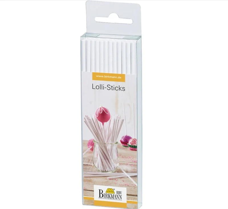 Cake Pop Lolli-Sticks weiß „Easy Baking“