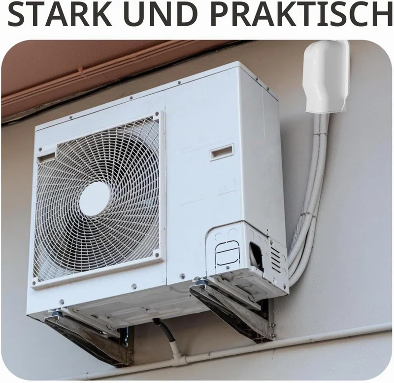 Wandanschlussstück Klimaanlagenrohrabdeckung Abdeckung Für Rohrnuten