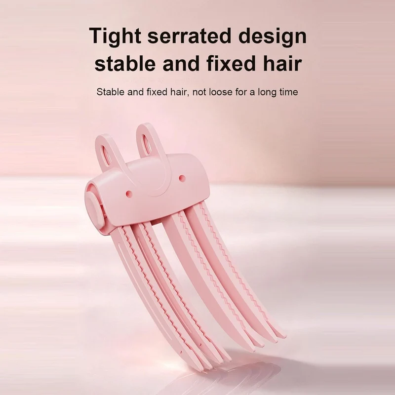 Generisch Wireless Heated Volumizing Root Lift Clip, Portable Travel Hair Styling Tool for Flat Fine
