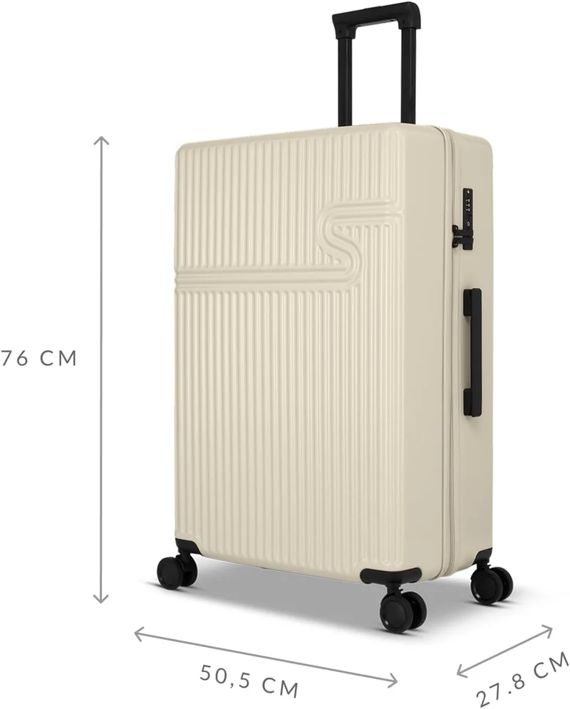 SUITSUIT Kofferset 2 teilig - Handgepäck Koffer - Reisekoffer Gross - Koffer Leicht - Hartschalenkof