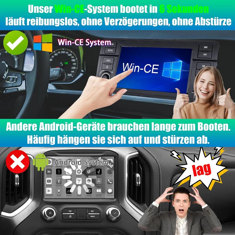Autoradio für BMW E46 3 Serie 1999-2004 Kompatibel Wireless Carplay & Android Auto, 7 Zoll Touchscre