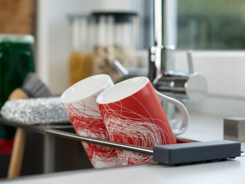 Abtropfhilfe "drip.it" Grau