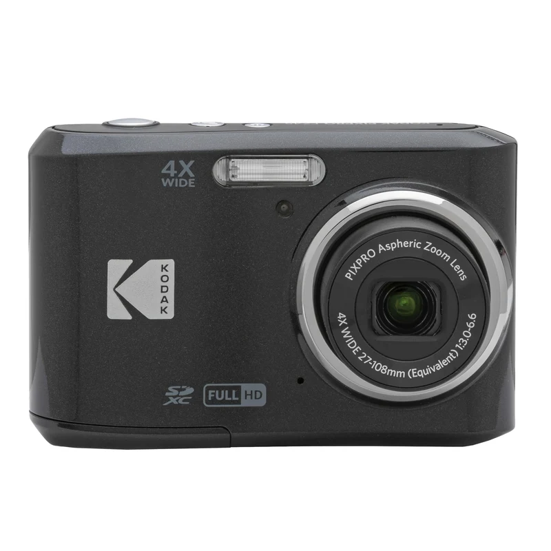 KODAK PIXPRO FZ45 Kompakte Digitalkamera 16 MP 4X Optischer Zoom SCHWARZ, SCHWARZ