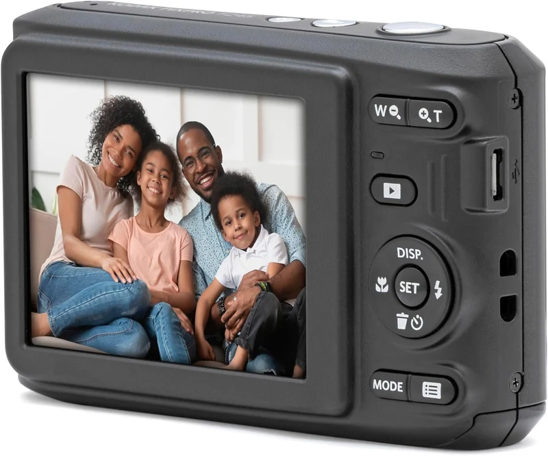KODAK PIXPRO FZ45 Kompakte Digitalkamera 16 MP 4X Optischer Zoom SCHWARZ, SCHWARZ