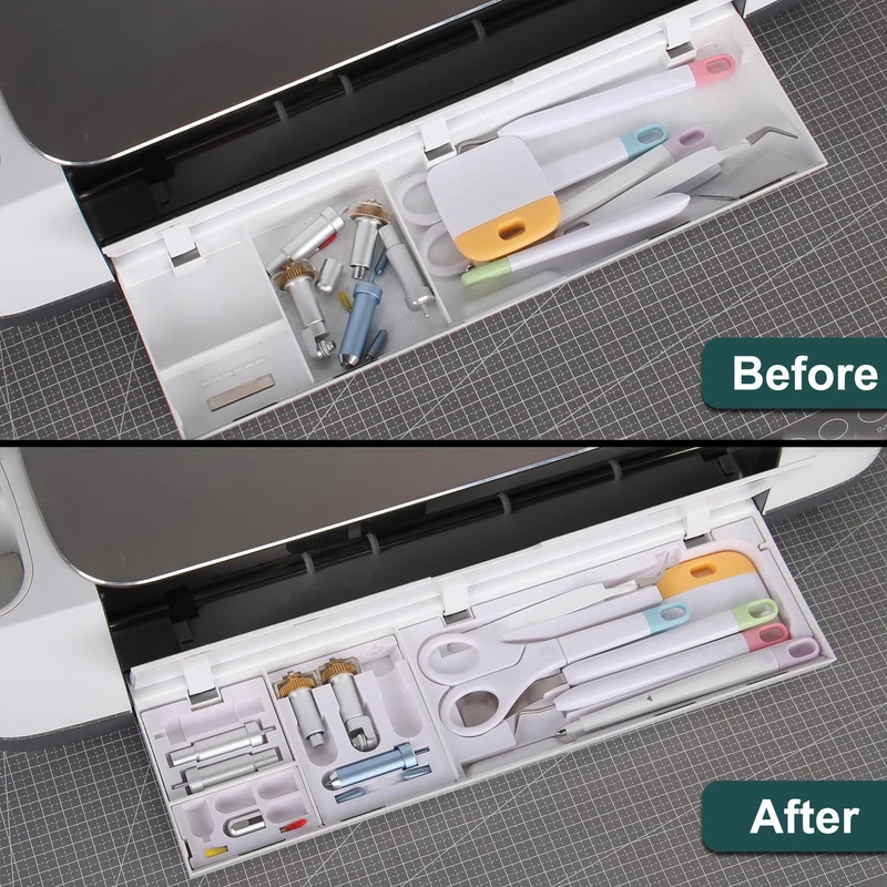 Werkzeug-Organizer für Cricut Maker 3/Maker, Cricut-Klingen-Aufbewahrungszubehör zum Schneiden von K