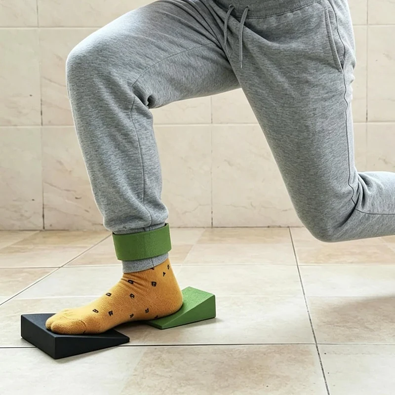 3PCS Squat Wedge Block Non-Slip Slant Board Calf Stretcher,Calf Slant Board