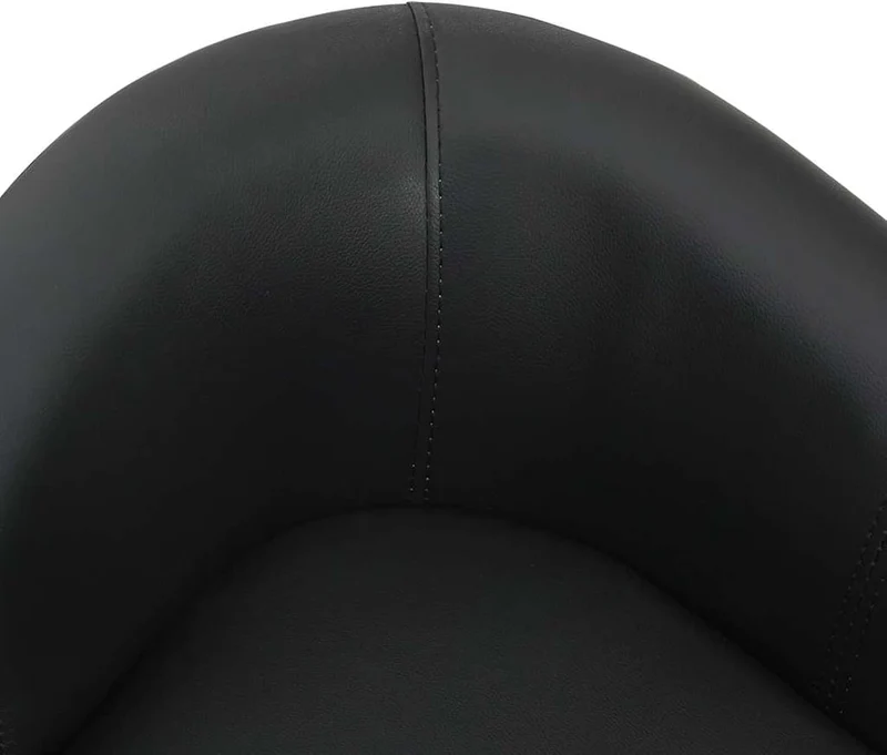 Katzen- und Hundesofa Schwarz Kunstleder 67x41x39cm für kleine Tiere Haustiersofa 170946