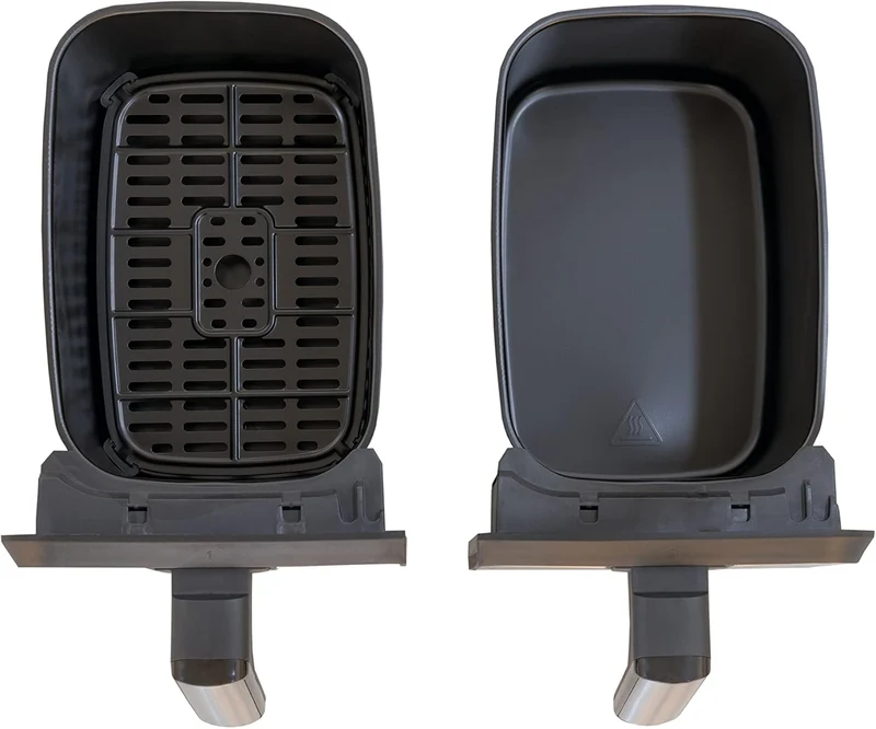 Unold 58685 Heissluftfritteuse Doppelkammer Twin Zone - Doppel-Heissluftfritteuse, 1.700 Watt, 8 Lit
