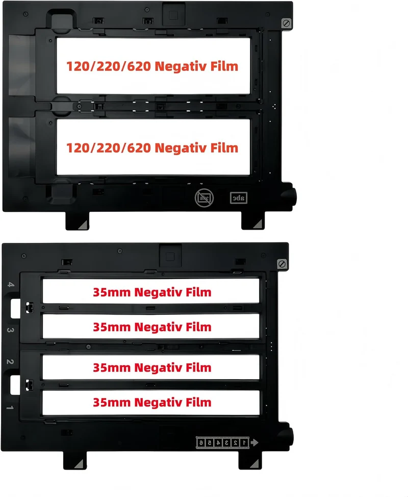 120 220 & 135 35mm Scanner Mittelformat Filmhalter Negativ Positiv Fotohalter Kompatibel mit Epson P