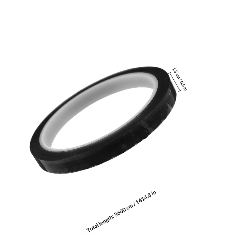 Zerodeko Antistatisches Klebeband aus Opp mit Hoher Klebkraft und Warnfunktion Doppelseitiges Isolie