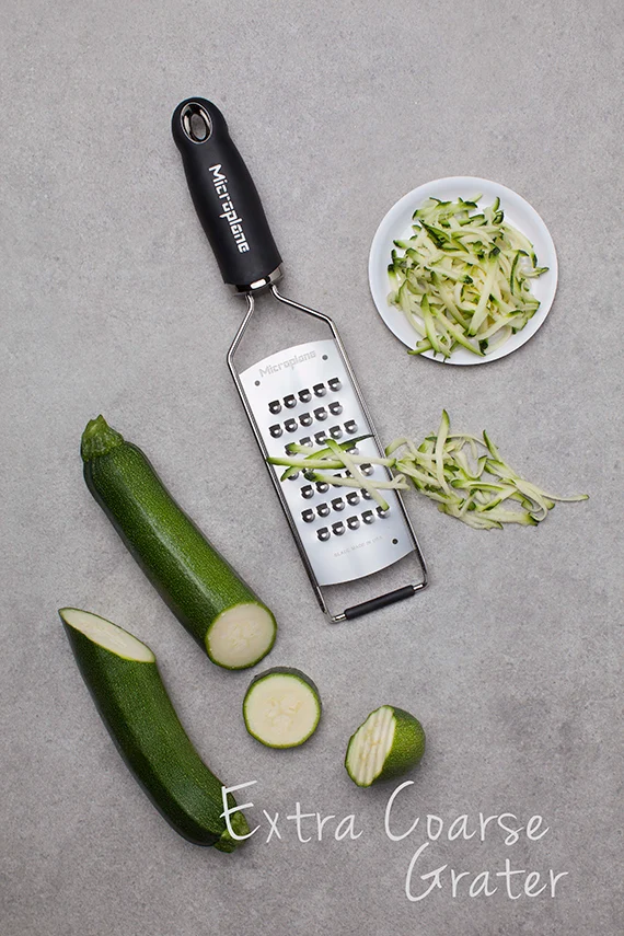 Zester Reibe sehr grob Gourmet schwarz