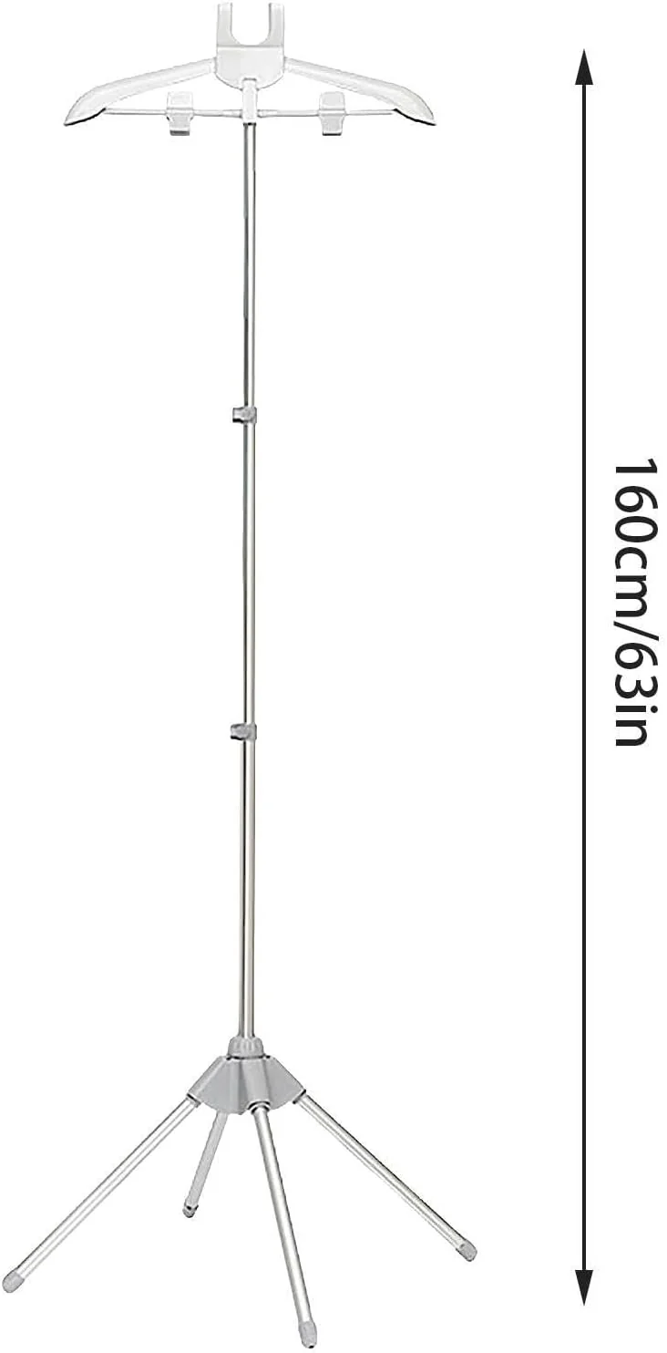 Bügel-Dämpfer-Gestell | Kleiderbügel Zum Dämpfen Mit Dampfgeräten | Teleskop Höhenverstellbar & Dreh