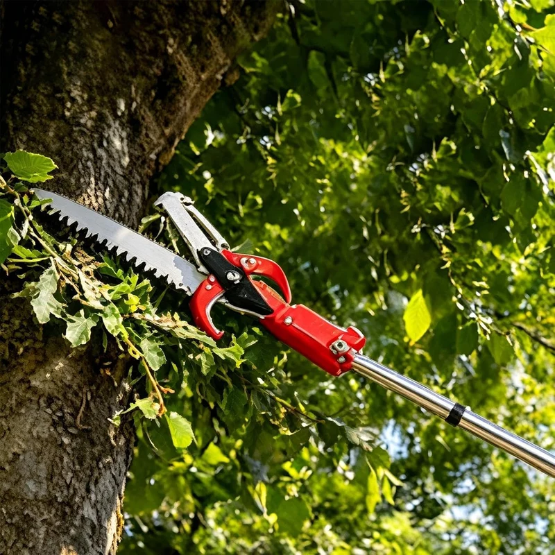 Hochentaster Baumschneider,Verstellbares robustes Schneidwerkzeug - Teleskop-Astsäge - für Garten Ho