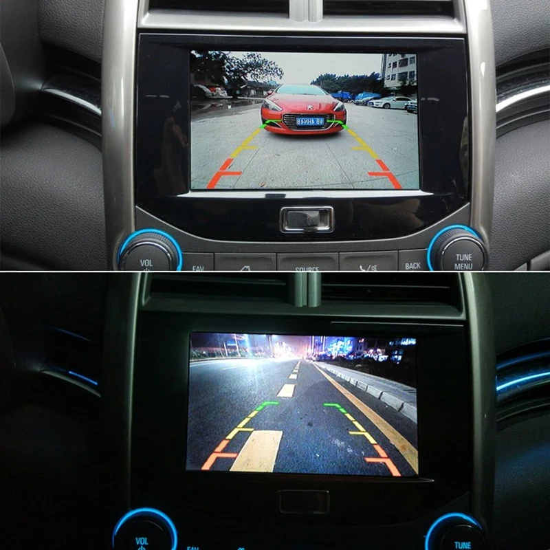 HD Auto Rückfahrkamera Farbkamera Einparkkamera Rückfahrsystem Einparkhilfe Kompatibel mit BMW 120i