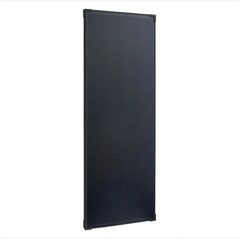 ECTIVE Solarpanel BSP 80 Black Lightweight – Ultraleichtes 80W 4,4A 72 Zellen 12V/24V Solarmodul – M