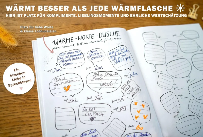 Eine der Guten Gästebuch zum Geburtstag mit Fragen zum Ausfüllen, Weiss | Witziges Freundebuch für E
