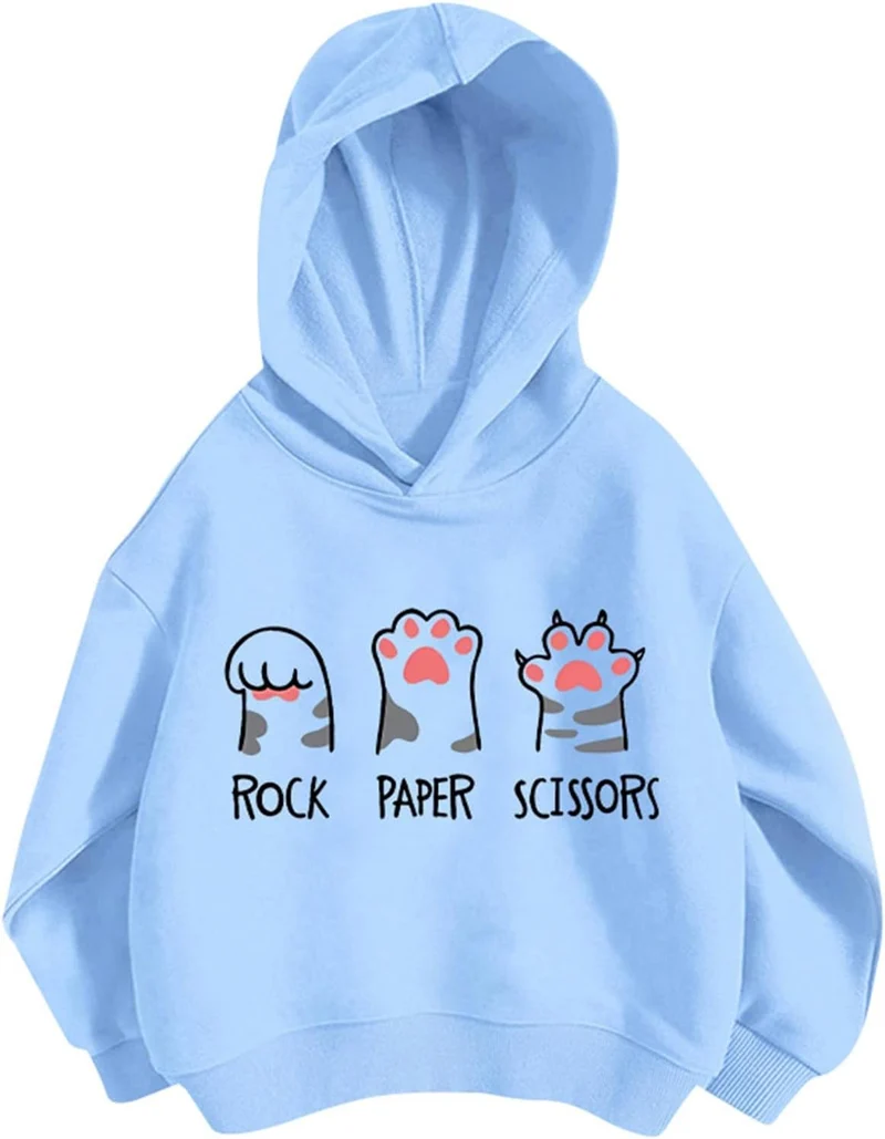 Kleid Pulli Damen Shirt Junge Mädchen Casual Print Persönlichkeit Hoodie Pullover Mit Sweatshirt Ohn