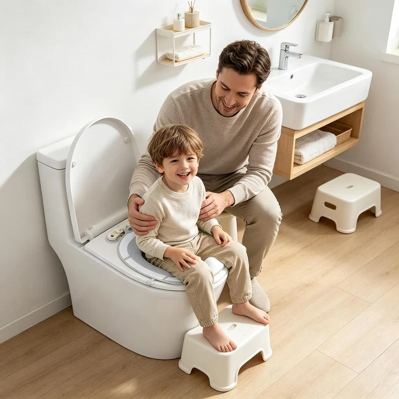 Kinder Toilettensitz Faltbarer Tragbarer Saugnapf-Universalabdeckung | Toilettentrainingssitze Für R