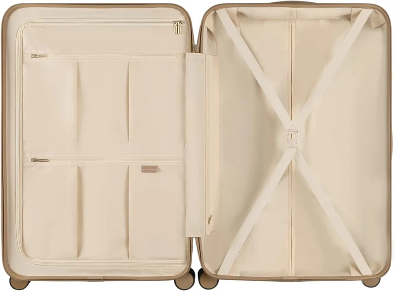 SUITSUIT Koffer Gross 76 cm - Hartschalen Reisekoffer mit Rollen - TSA-Schloss - 94 L - Fusion Borro