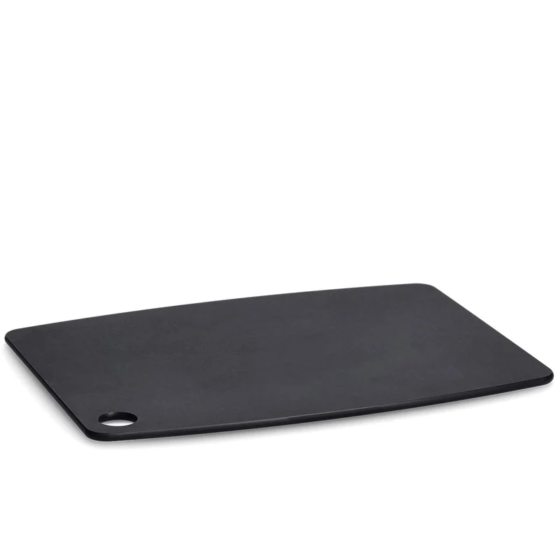 Zeller 26053 Schneidebrett Eco, Holzfaserlaminat, schwarz, ca. 37 x 27,5 x 0,6 cm 37L x 27.5B cm Sch