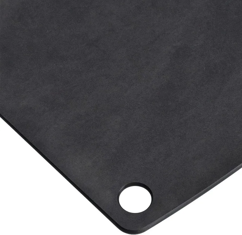 Zeller 26053 Schneidebrett Eco, Holzfaserlaminat, schwarz, ca. 37 x 27,5 x 0,6 cm 37L x 27.5B cm Sch
