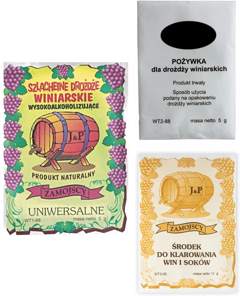Weinballon 10L mit Kunststoffkorb + Trichter + HEFE + 1xROT-Gummistopfen + 1xGärröhrchen, Glasballon