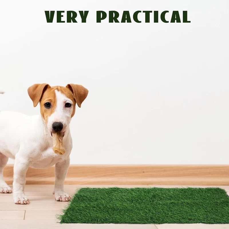 Zerodeko Wiederverwendbare Realistischem Grasdesign für Abs Kunstrasenmatte aus Hunde mit Leicht Zus