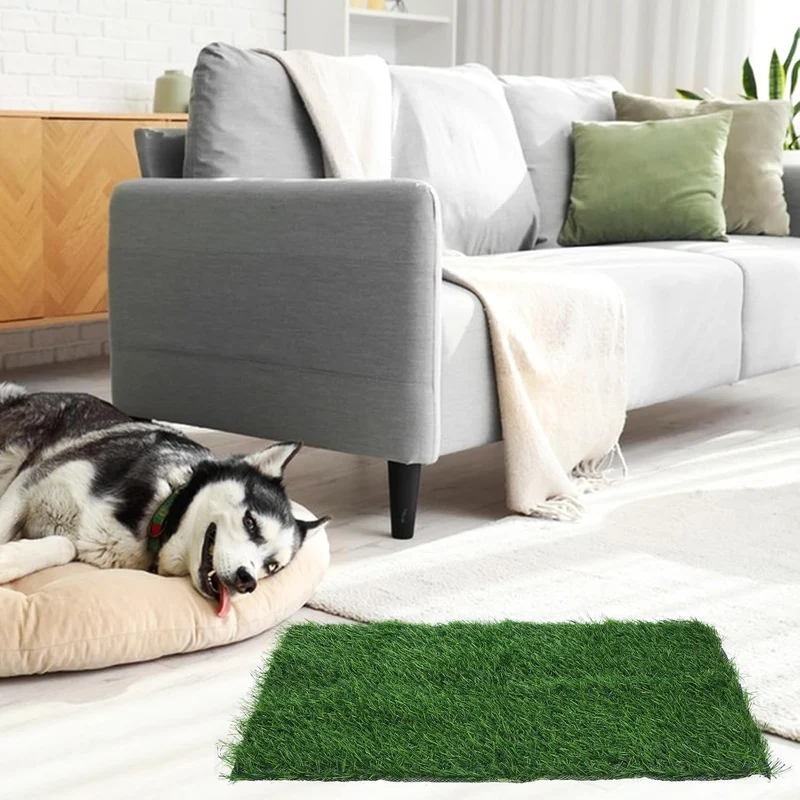Zerodeko Wiederverwendbare Realistischem Grasdesign für Abs Kunstrasenmatte aus Hunde mit Leicht Zus