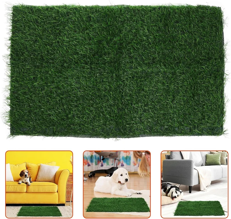 Zerodeko Wiederverwendbare Realistischem Grasdesign für Abs Kunstrasenmatte aus Hunde mit Leicht Zus
