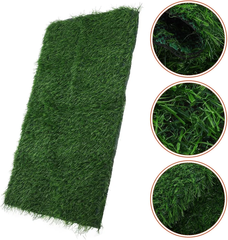 Zerodeko Wiederverwendbare Realistischem Grasdesign für Abs Kunstrasenmatte aus Hunde mit Leicht Zus
