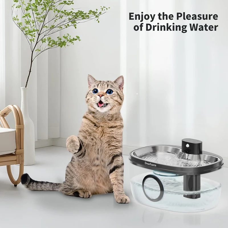 W09S Filter, 6 Stück für Trinkbrunnen für Katzen und Hunde | Rund, 0.8×11×11 cm, Enthält 6 Stück Pum