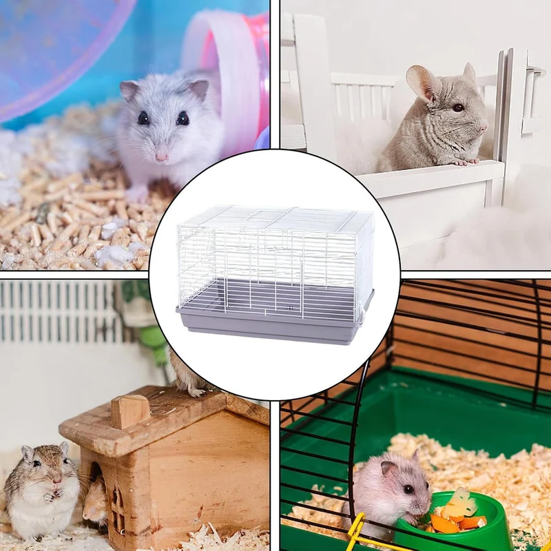 Chinchilla House Portable - Frettchen-Versteck Igel, Zuhause belüftet klein, Tier-Lebensraum mit abn
