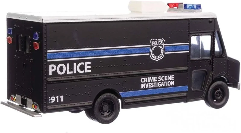 Spur H0 - Morgan Olson Route Star Van Police - Crime Scene Investigation