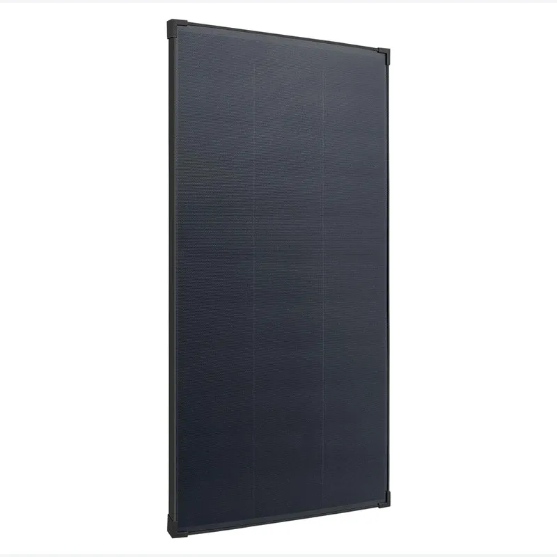 ECTIVE Solarpanel BSP 100L Black Lightweight, Ultraleichtes 100 W 5,56 A | 33 Zellen 12 V/24 V Solar