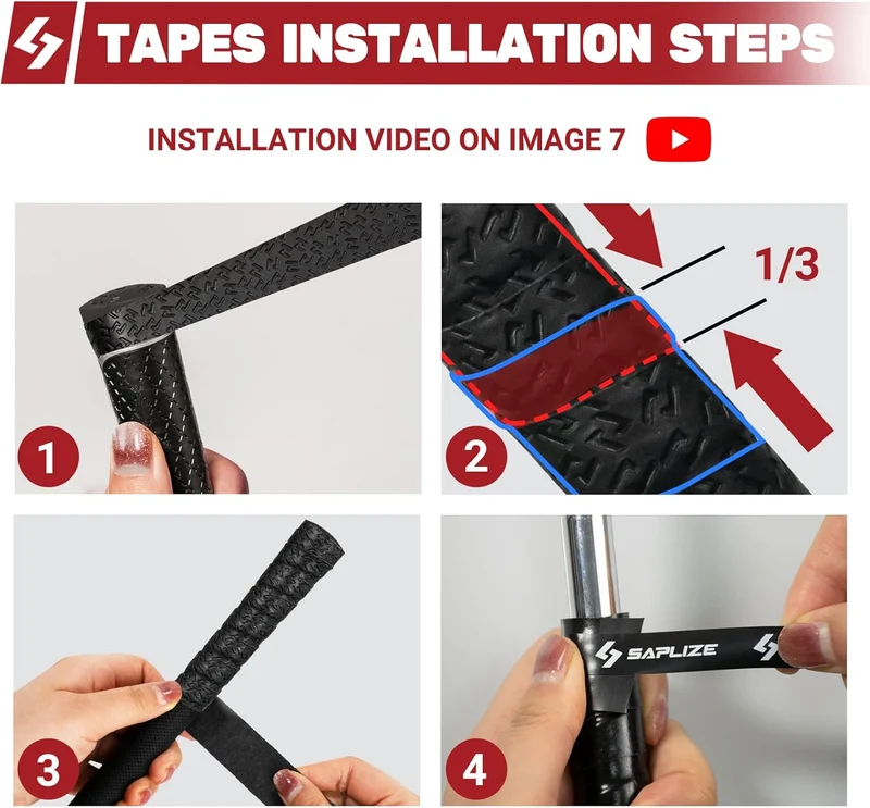 SAPLIZE Golf-Griffbänder, 3 oder 15 Stück, klebrige PU-Overgrip-Klebebänder, neue Regrip-Lösung für