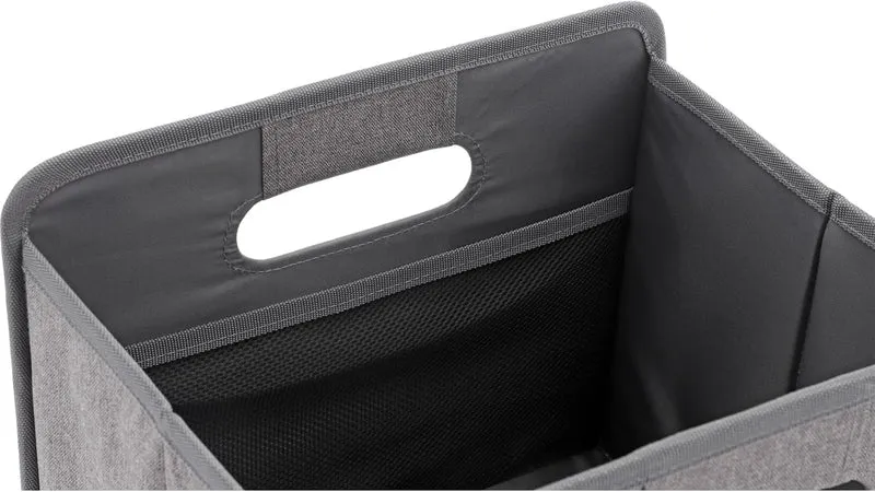 BERGER Faltbox Milo Maxi | klappbare Aufbewahrungsbox | Organizer für Auto Haushalt Camping | faltba