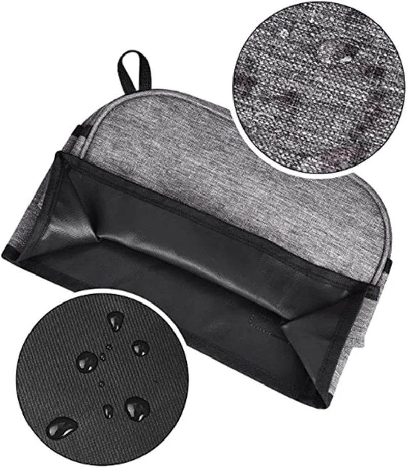 Toaster-Abdeckung, 2 Küchengeräte, und Fingerabdruckschutz mit Marmeladenverteiler-Halter und Toaste