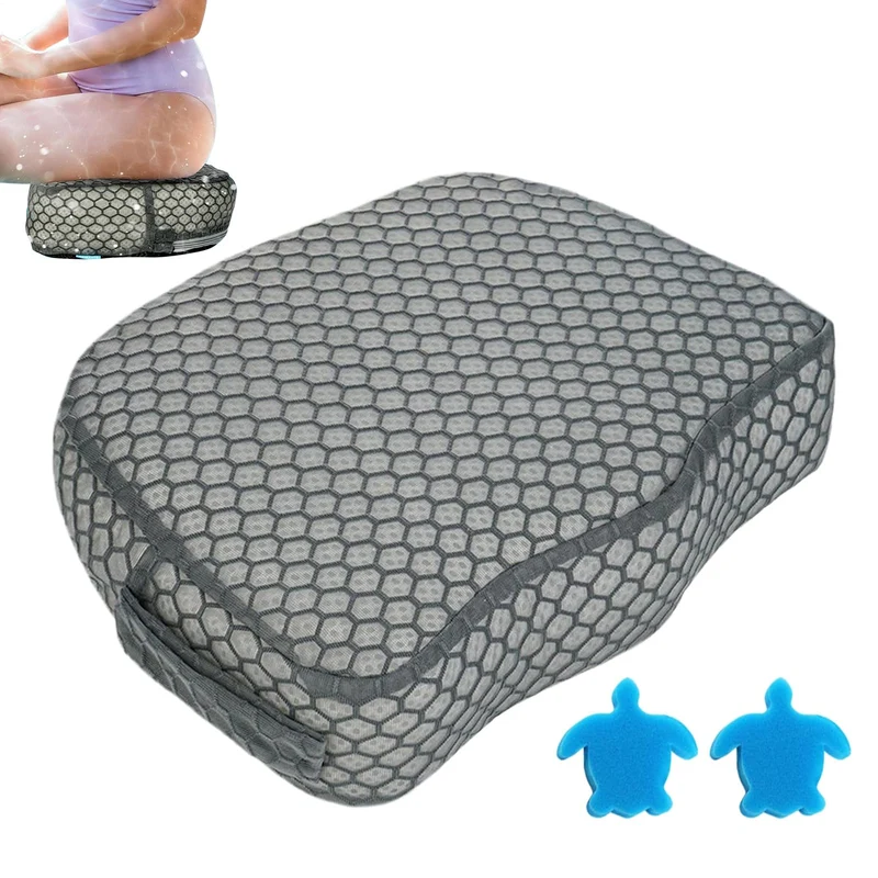 Hot Tub Sitze Für Erwachsene | Hot Tub Sitz Für Spa,Schwimmfest rutschfest 3D Luftnetz Sitzauflage F