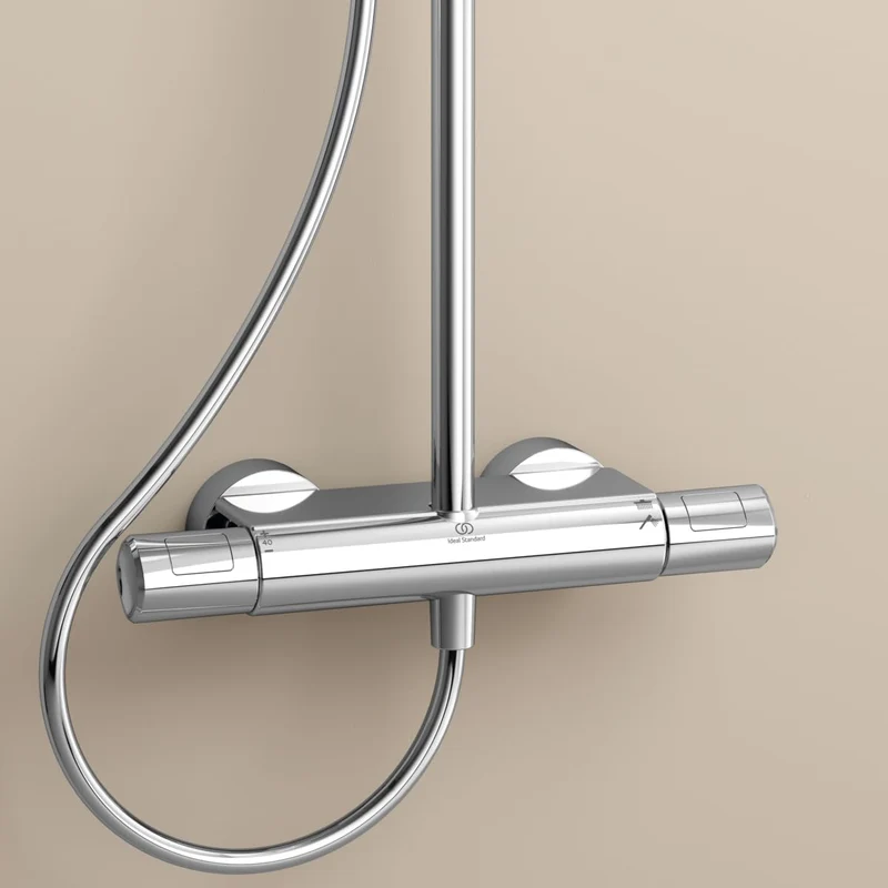 Ideal Standard A7601AA Ceratherm T Wrap-Over Ablage für Duschsysteme Chrom