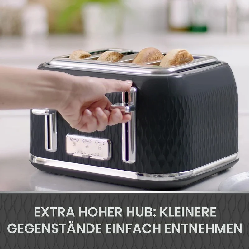 Breville VKT017 Curve Wasserkocher, 3000 W, 1,7 Liter (schwarz) 1.7 Liter Schwarz, 1.7 Liter Schwarz