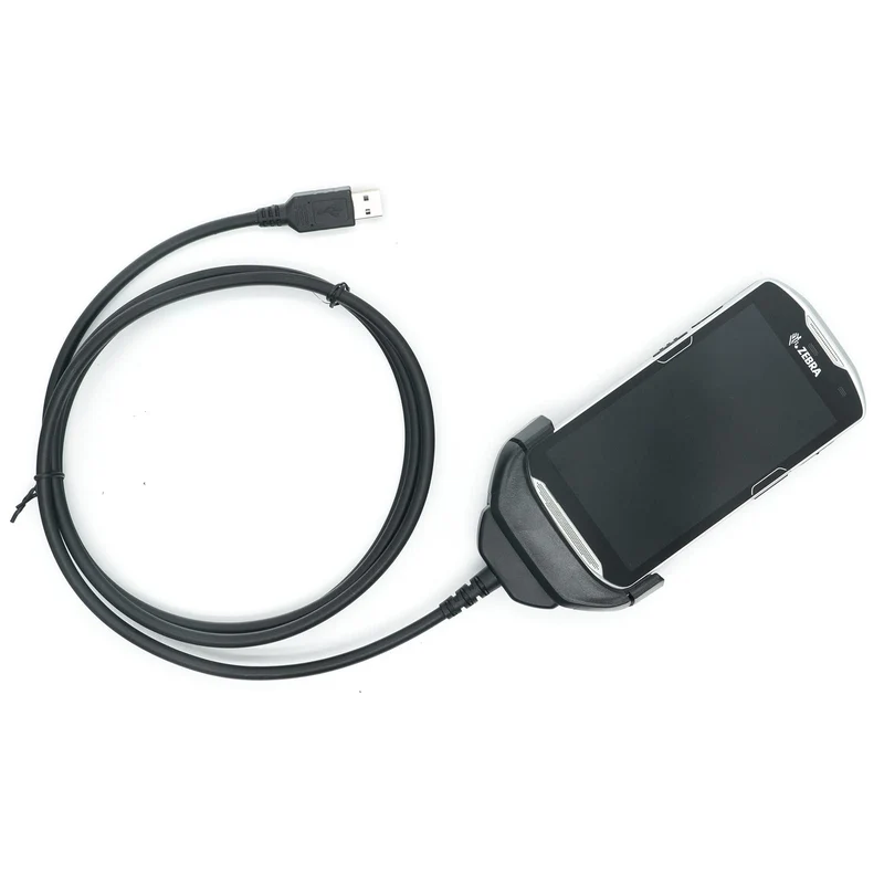 TC51 Ladegerät, Scanner-Ladekabel für Zebra TC51 TC510K TC52 TC56 TC57,5V2A mit 1,8 m langem Kabel,