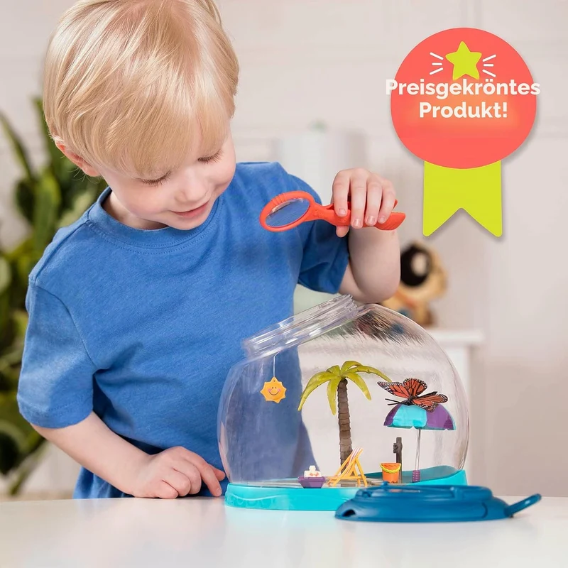 B. toys - Tiki Retreat - Insektenfängerset - Insektenhaus - Sommerspielzeug für draussen - Bildung &